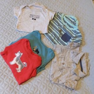 5 onesie shirts
